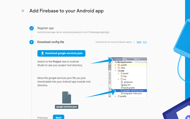 Android Firebase Authentication - Google Login
