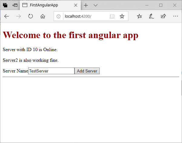 Use of *ngIf directive to change the output conditionally