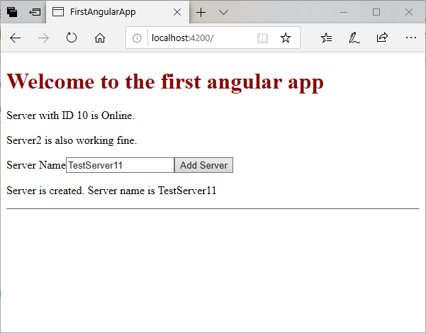 Use of *ngIf directive to change the output conditionally