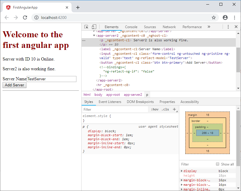 Use of *ngIf directive to change the output conditionally