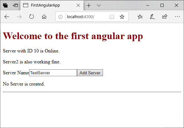 Use of *ngIf directive to change the output conditionally