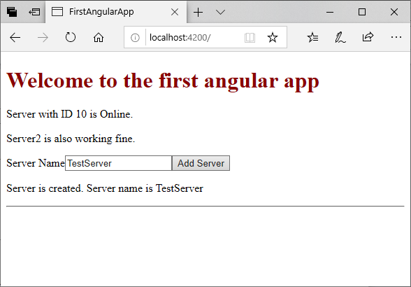 Use of *ngIf directive to change the output conditionally