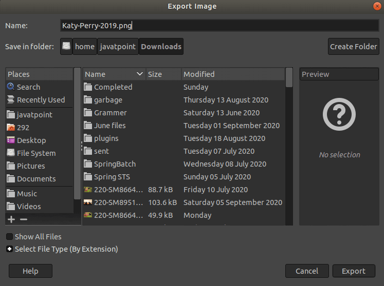 4. Các công cụ và tính năng khác trong GIMP hỗ trợ xuất file PNG